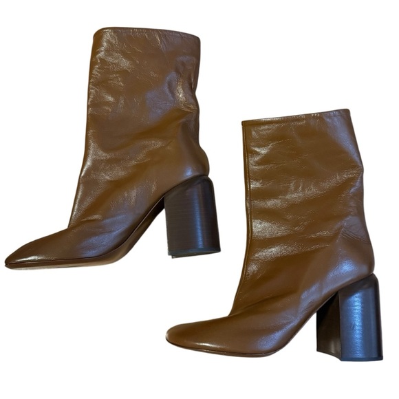 JIL SANDER NEW Nikki 90mm Ankle Boots Size 38 - Picture 1 of 8